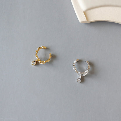 Oceane Earring (Single) - Sterling Silver
