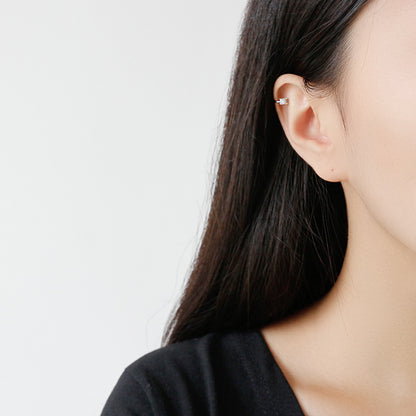 Opis Earring (Single) - Sterling Silver