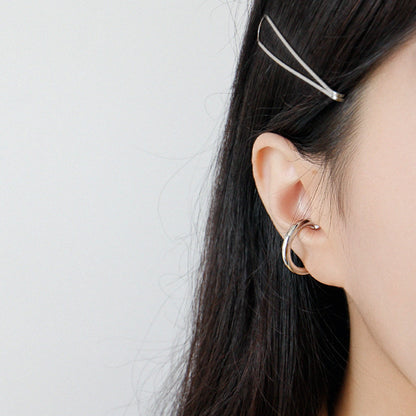Anne Earring (Single) - Sterling Silver