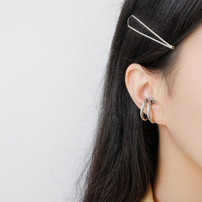 Anne Earring (Single) - Sterling Silver