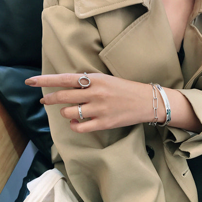 Echo Ring - Sterling Silver