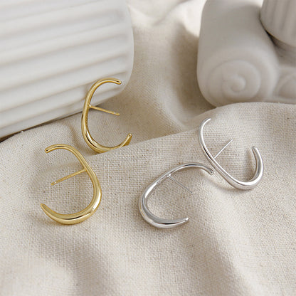 Leda Earrings - Sterling Silver