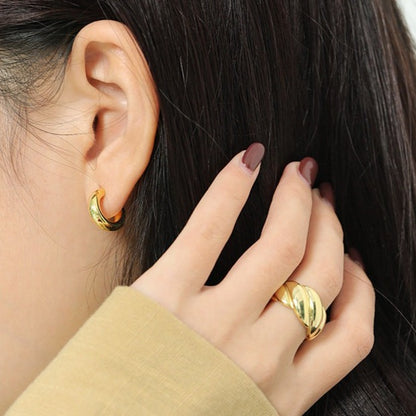Menta Earrings - Sterling Silver