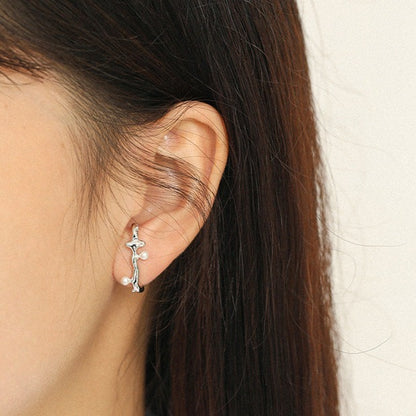 Minna Earrings - Sterling Silver
