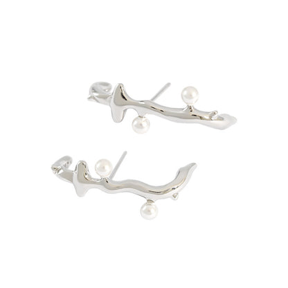 Minna Earrings - Sterling Silver