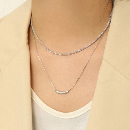 Alba Necklace - Sterling Silver