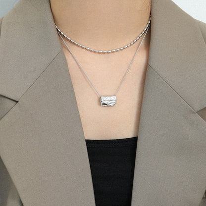 Solia Necklace - Sterling Silver