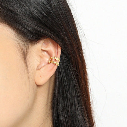 Fauna Earring (Single) - Sterling Silver