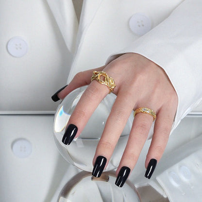 Holly Ring - Sterling Silver