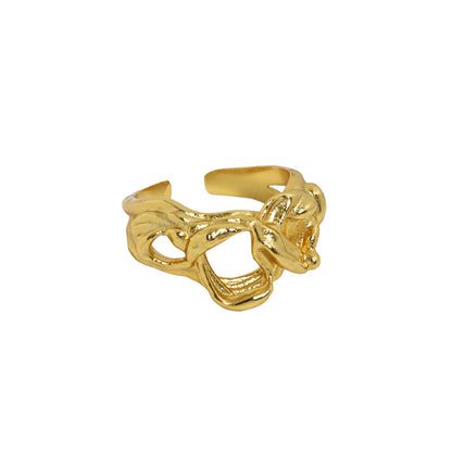 Holly Ring - Sterling Silver
