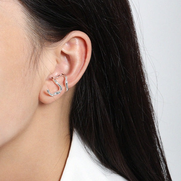 Walic Earrings - Sterling Silver