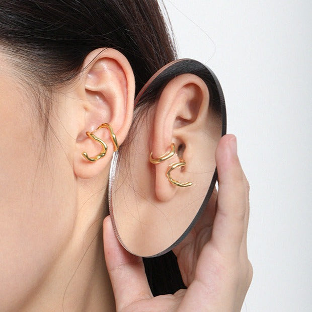Walic Earrings - Sterling Silver