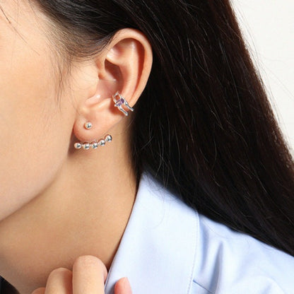 Hermia Earring (Single) - Sterling Silver