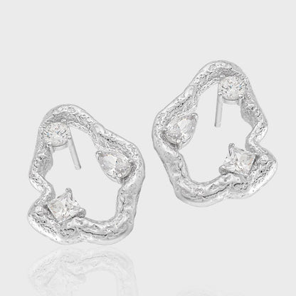 Verene Earrings - Sterling Silver