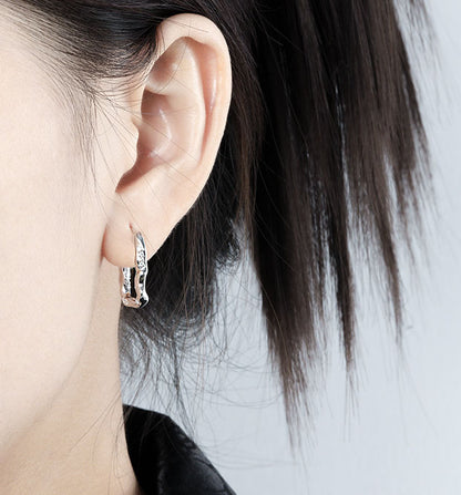 Fanya Earrings - Sterling Silver