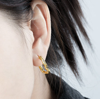 Fanya Earrings - Sterling Silver