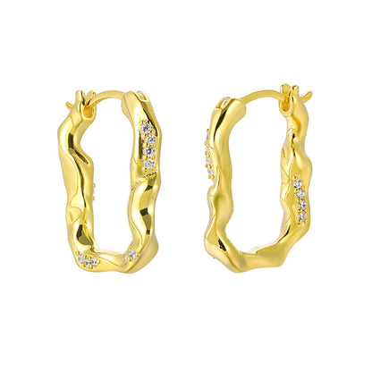 Fanya Earrings - Sterling Silver