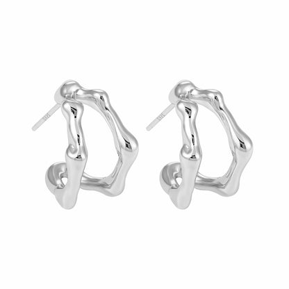 Marina Earrings - Sterling Silver